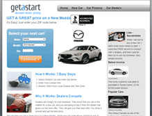 Tablet Screenshot of mitsubishi.getastart.com