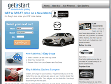 Tablet Screenshot of lincoln.getastart.com